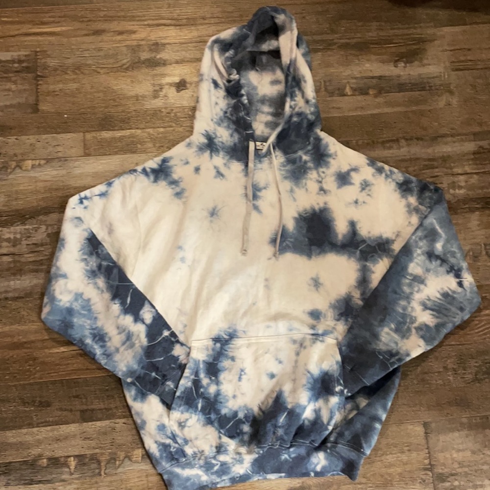 Kinetic casual luxury tie dye hoodie